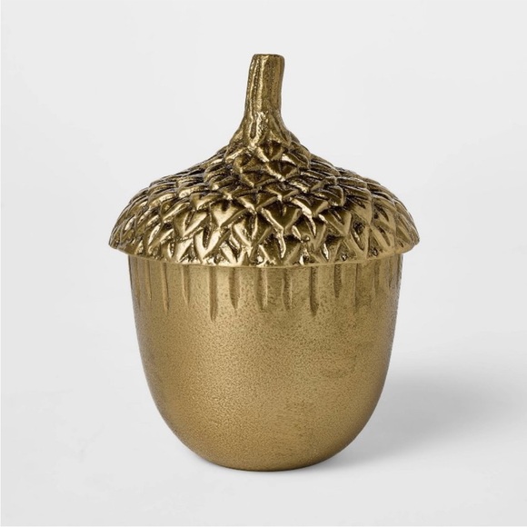 Studio McGee Other - Cast Metal Acorn Canister - Threshold™ designed with Studio McGee